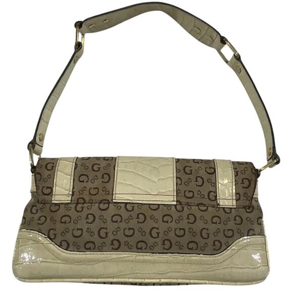 Guess Y2k Vintage handbag, baguette style, slouch bag w/logo - Picture 3 of 9